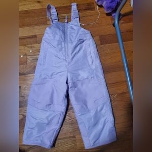Snow Suit Lavendar 2T 2 Bib Childs Girl Toddler